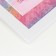 Photo frame plastic, textiles in 2 photos "Sunset" with clothespins, white 27.7x23 cm