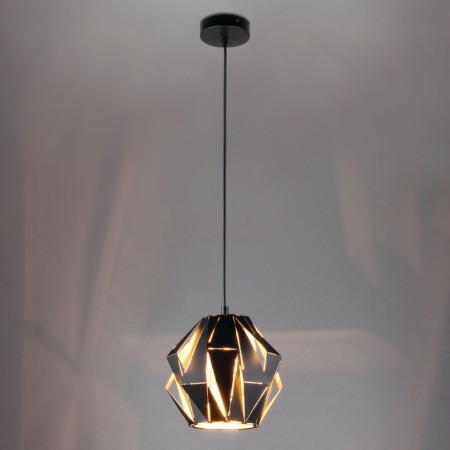 Lamp Moire 40W E27 Black 21x21x94cm