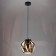 Lamp Moire 40W E27 Black 21x21x94cm