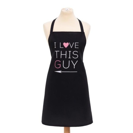 Apron Ethel I Love this Guy 60x70 cm, 100% cotton, reps 210 g/m2-6