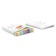 Colored paper A4, 10 colors, 10 sheets, erichkrause, bilateral, coated, in the folder, density 80 g/m2, crafts of crafts