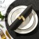 Ring for the Kawion napkin, 4.5 × 4 cm, gold color