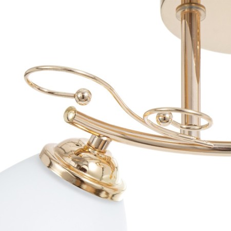 Chandelier 2025/2 E27 60W gold 46x28x26 cm Bayerlux-6