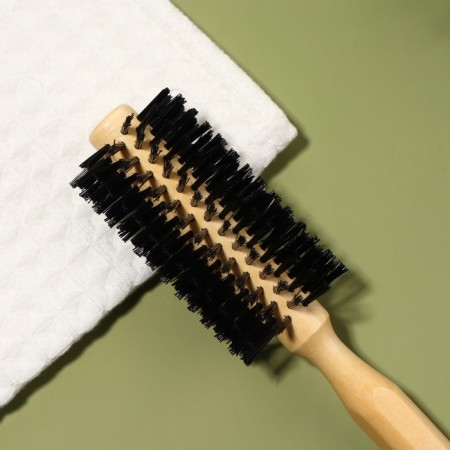 Bracing "Nutel", D = 1.9/5 × 22 cm, artificial bristles, color "Light wood"-2