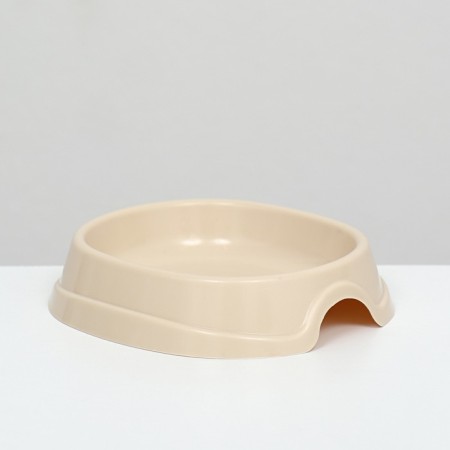Bowl No. 1 "nulevka" 200 ml, 13.5 x 12.5 x 3 cm, beige