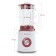 Stationary blender Pioneer SB144, 600 W, 1.5 l, white with lingonberry