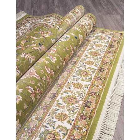 Rectangular carpet Merinos Aravia, size 200x285 cm, color Green-2