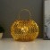 Night "Deci" LED from batteries 2haaa gold 19x19x17 cm Risalux