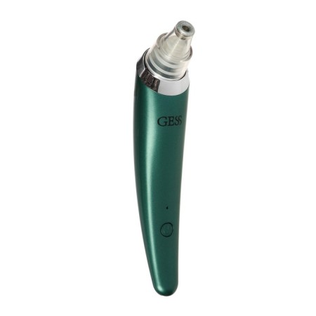 Vacuum face cleaning device and grinding Gess-630 Shine, 4 nozzles, green-1