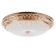 Lamp with PDU 670003N LED 80W 3 modes 3000-6000k Dimmer gold 50x50x11 cm Bayerlux