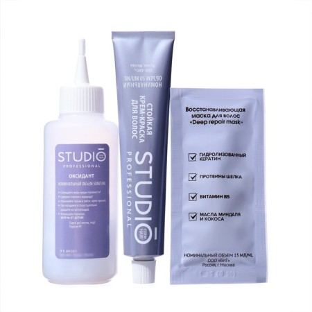 Persistent hair dye Fashion Color Studio Professhnl, Anti Light Brusier, 9.1, 115 ml-6