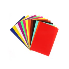 A set of paper with a color self -adhesive A4 format, 14 sheets, 14 colors, density 80g/m