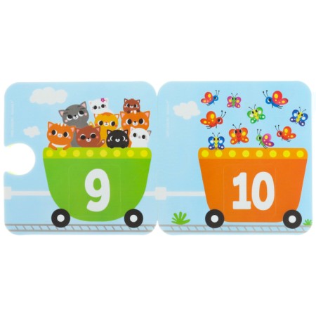 Soft puzzle for kids "score and color", 20 parts, crumb I-4
