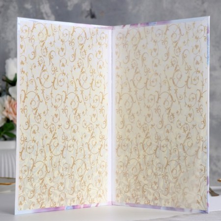 The folder for the marriage of "Orchid" lamination, A4-1