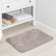 Bathroom mat “Sea bottom”, 50 × 70 cm, gray color