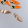 Decor for creativity metal, enamel "carrot" orange 0.5x1.6 cm