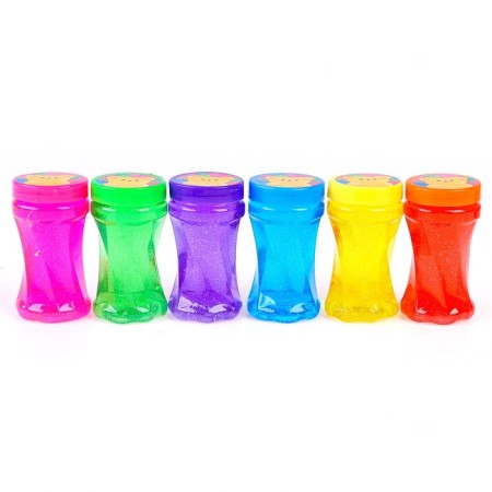 Slime - Lizun "Botyl", with sparkles, Mix color-4