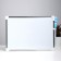 Magnetic board two -way, 36 × 25 cm, marker and magnets in a set, without fasteners, mix