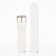 Smart hours strap, 20 mm, silicone, white