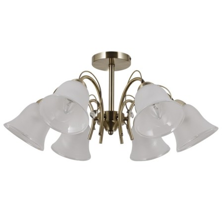 Ceiling light Gerhort G11093/6AB WT, 6x40W, E27, 28x62x62 cm, bronze color