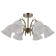 Ceiling light Gerhort G11093/6AB WT, 6x40W, E27, 28x62x62 cm, bronze color