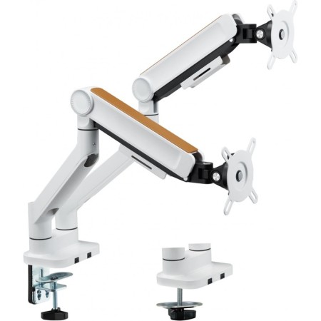 Crasstein for Monitors Ultramounts UM733W White 17 "-32" Max.8kg Table Turn and NACL 107809-3