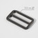 The buckle is regulatory, two -sided, inner width - 38 mm, thickness - 3.5 mm, 5 pcs, black nickel color