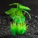 Artificial aquarium plant, 11.5 x 11.5 x 14.5 cm