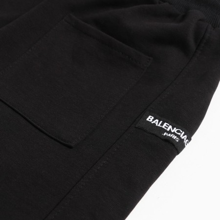 Sports pants for boys, black color, height 116-122 cm-9