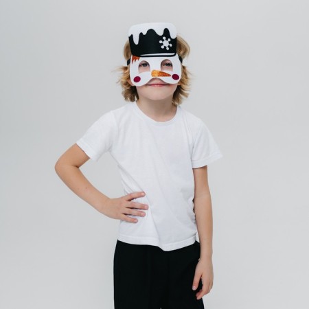 A set of carnival masks of masks "New Year's party", 5 pcs.-9