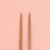 Knitting needles, straight lines, d = 3 mm, 25 cm, 2 pcs