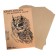 Crafts for drawing, graphics and sketches A4, 20 sheets (210x300 mm), 175 g/m², in craft folder, brown/gray