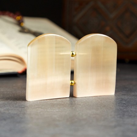 Icon with prayer "B.M. Exterator", Selenite-2