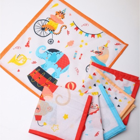 NOSA NOCE children 28x28 cm-6pcs, Fig. 64092-1, mix, chintz 100g/m, HL100%-2