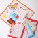 NOSA NOCE children 28x28 cm-6pcs, Fig. 64092-1, mix, chintz 100g/m, HL100%