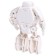 The robot "alarm", transforms, sound effects, white color