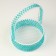 Basket, 16x6/23 cm, metal, beads