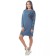 Women's dress, size 50, indigo color