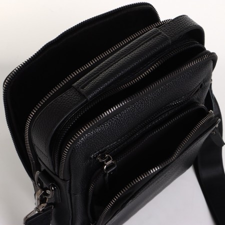 Male bag, guran tomp, black color-3