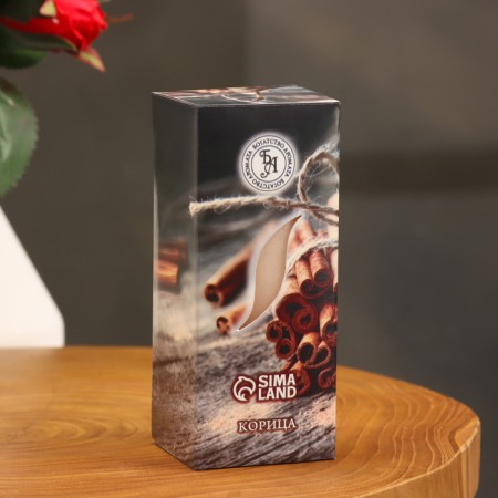 Aromatic candle "cinnamon", 4 × 6 cm, in a box-3