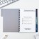 Planing with “landscape” separators, soft cover, A5 format, 50 sheets