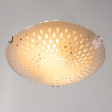 The lamp is wall-flowing "Voyage" 2 lamps E27 40W d.300 h.5.5 cm.-1