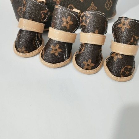 Modnik boots, set 4 pcs, 4 size (5.3 x 4 cm), brown-6