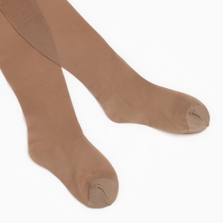 Women's tights Classic 40 with a low waist, bodily color (Melon), size 2-2