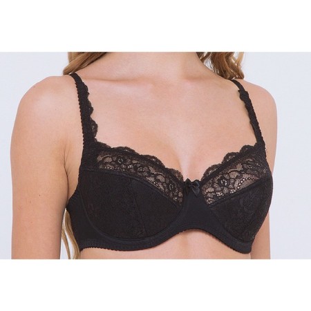 Lengy bracers, size 75e, black color