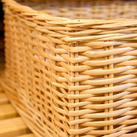Trading tray, plywood, 60x40x20 cm, split vine-3