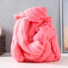 Fasting wool 100% thin merino wool 100g (324 bright azalea)