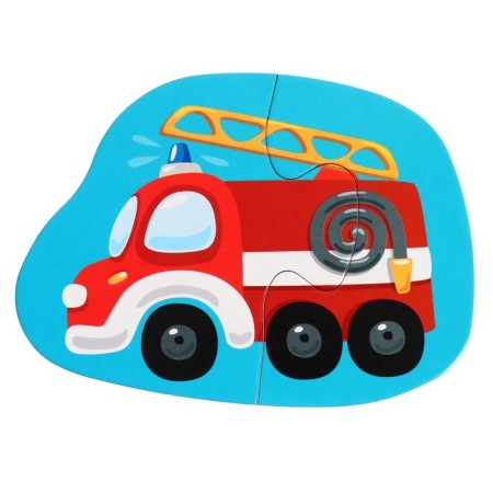 Puzzles "Transport", Halves-3