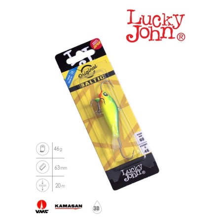 Balancir Lucky John Baltic 6 + tee, 6 cm, color 29 blister-5