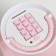 Pigpine Plastic "Bank. Bunny" code castle, sound aa pink 14x21 cm